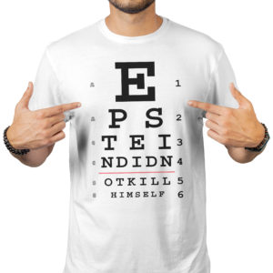 Epstein Snellen Chart – Unisex Shirt