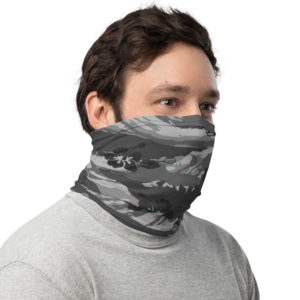 Hawaiian Camo (Gray) – Neck Gaiter